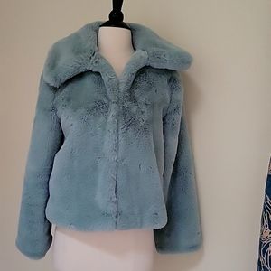 Fab Faux Fur Coat by Topshop